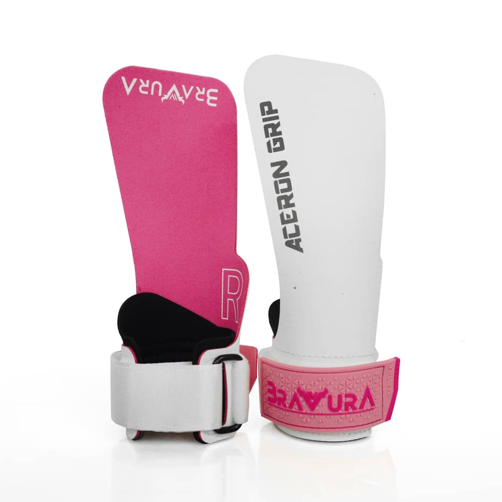 Calleras Aceron Grip Blanco/ Rosa - Imagen 4