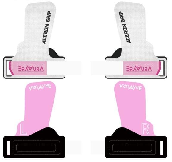 Calleras Aceron Grip Blanco/ Rosa - Imagen 5