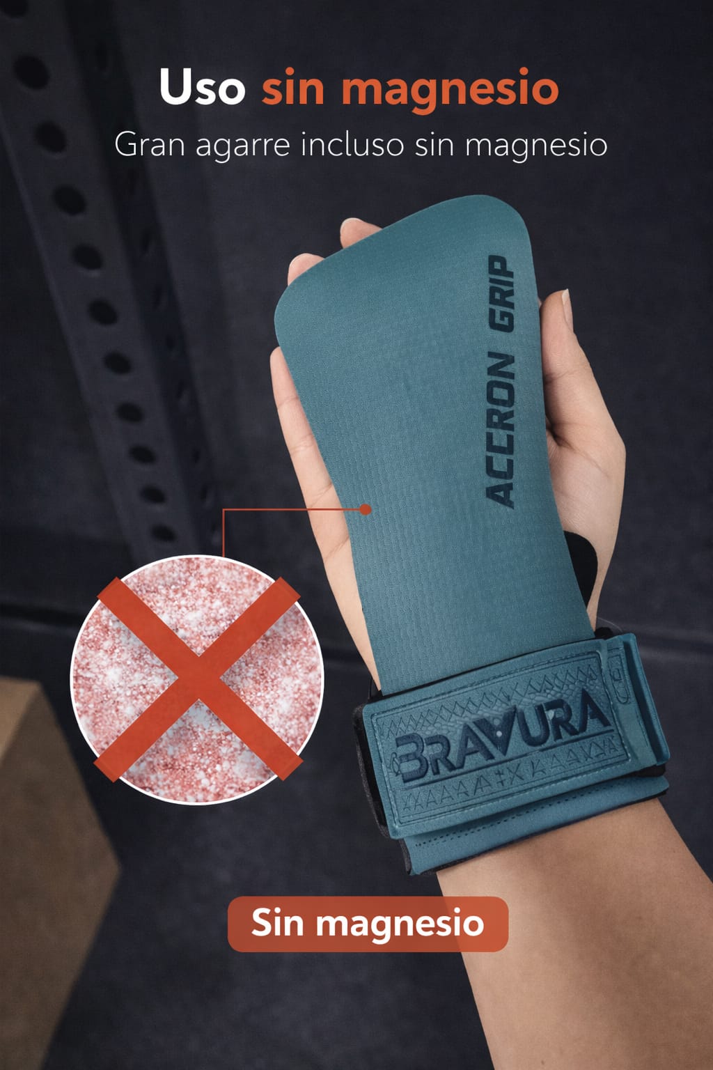 Calleras Aceron Grip Azul - Imagen 5