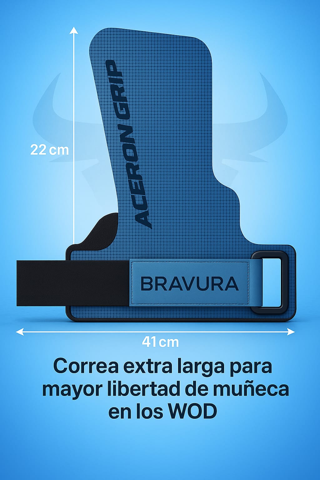 Calleras Aceron Grip Azul - Imagen 7