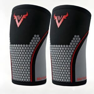 RODILLERAS ATLAS 7 MM ROJO