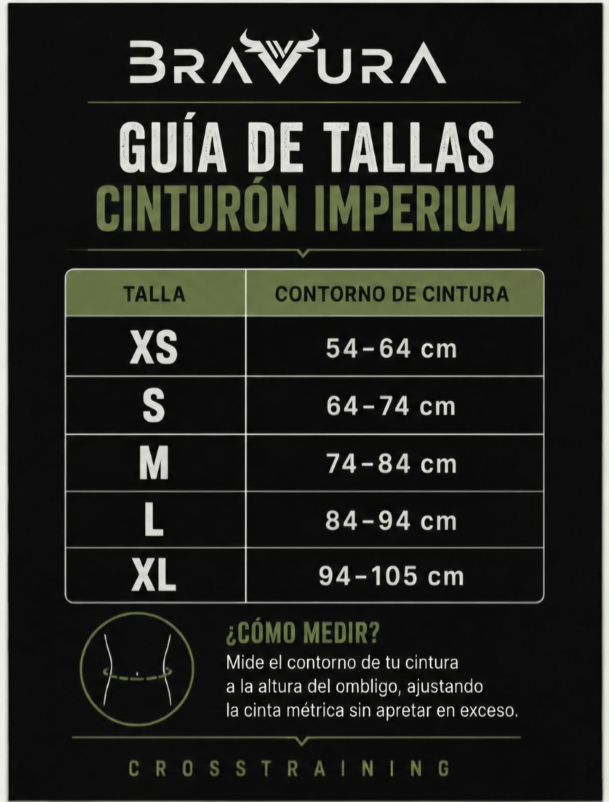 BRAVURA IMPERIUM 10 cm NEGRO - Imagen 6